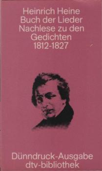 Buch der Lieder; Nachlese zu den Gedichten : 1812 - 1827.
