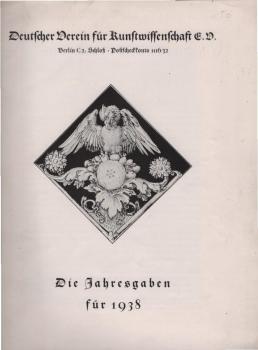 Die Jahresgaben für 1938.