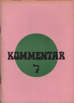 Kommentar Nr. 7. Schülerzeitung der Deutschen Schule Johannesburg.