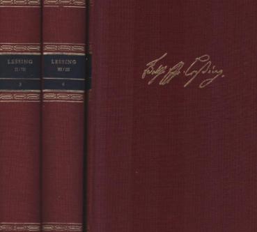 Gotthold Ephraim Lessing : Werke in 3 Bänden