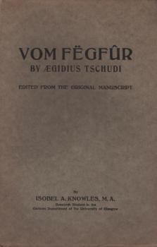 Vom Fegfûr. A treatise on purgatory