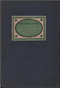 Zur Chronik von Grieshuus : Erzählg.