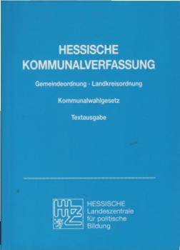 Hessische Kommunalverfassung. Textausgabe.