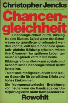 Chancengleichheit.