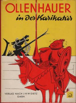 Ollenhauer in der Karikatur.