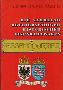 Die Sammlung betriebsfähiger historischer Eisenbahnwagen.