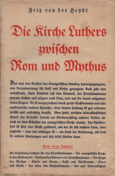Die Kirche Luthers zwischen Rom und Mythus.