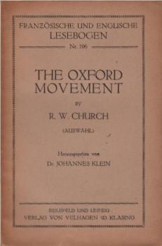 The Oxford Movement : (Auswahl).