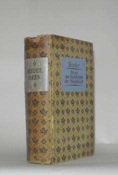 Ideen zur Geschichte der Menschheit : in drei Bänden (Bde. 1-3 in einem Buch)