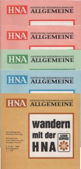 Nichtalltägliche Wandervorschläge Wandern mit der HNA Sonderdruck einer Serie aus der Ausgabe Kassel Folge 1-5.