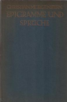 Epigramme und Sprüche.