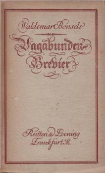Vagabunden-Brevier : Gedanken u. Betrachtgn.