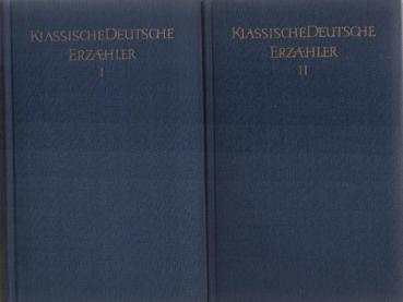 Klassische deutsche Erzähler. 2 Bände.
