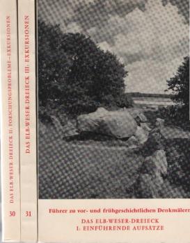 Das Elb-Weser-Dreieck. 3 Teile: 1. T., Einführende Aufsätze; 2. T., Forschungsprobleme - Exkursionen. Stade - Bremervörde - Zeven - Buxtehude; 3. T., Exkursionen. Bremerhaven - Cuxhaven - Worpswede