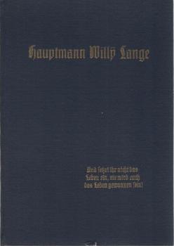 Hauptmann Willy Lange.