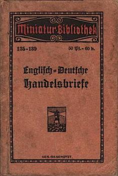 Englisch - Deutsche Handelsbriefe.