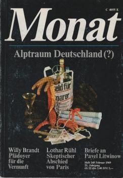 Monat, Heft 235, Feb. 1969, 21. Jg.: Alptraum Deutschland (?).