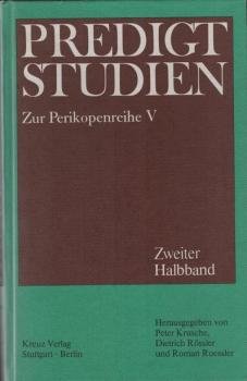 Predigtstudien für das Kirchenjahr 1983 zur Perikopenreihe V Halbband 2,