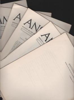 Anstösse. Berichte aus der Arbeit der Evangelischen Akademie Hofgeismar. 2 Jahrgang 1955, Heft 1 - 6.