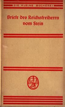 Briefe des Reichsfreiherrn von Stein.