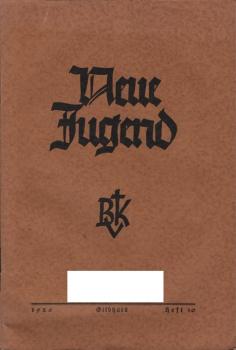 Neue Jugend. 8. Jahrgang Nebelmond 1926, Heft 10.