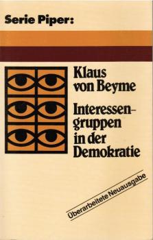 Interessengruppen in der Demokratie.