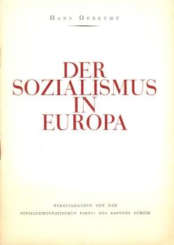 Der Sozialismus in Europa.