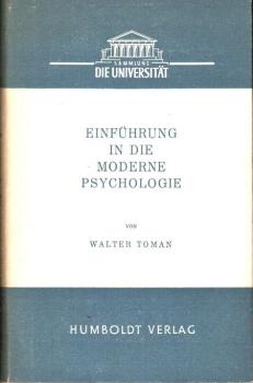 Einführung in die moderne Psychologie.