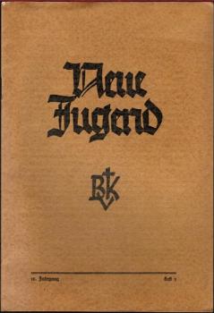 Neue Jugend. 12. Jahrgang Lenzmond 1930, Heft 3.