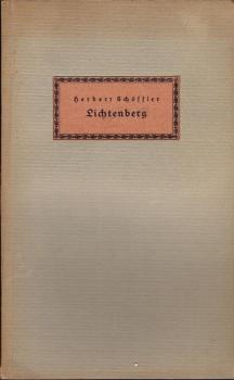 Lichtenberg : [Worte Göttinger Gedenkens, gesprochen vor d. Univ. zum 200. Geburtstage Lichtenbergs].