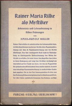 Rainer Maria Rilke als Mystiker.