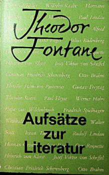 Aufsätze zur Literatur.