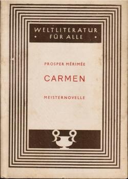 Carmen : Meisternovelle.