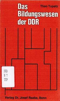 Das Bildungswesen der DDR : e. Übersicht über Schul- u. Hochschulreform, Bildungsplanung u.d. System d. lebenslangen Fortbildung in d. Dt. Demokrat. Republik mit Hinweisen auf entsprechende Entwicklungen u. Tendenzen in d. Bundesrepublik Deutschland.