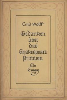 Gedanken über das Shakespeare-Problem.