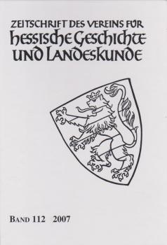 Zeitschrift des Vereins für hessische Geschichte und Landeskunde; Band 112.