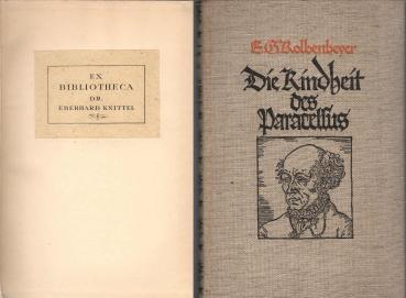 Ex Bibliotheca Dr. Eberhard Knittel ; In : Die Kindheit des Paracelsus : Roman.