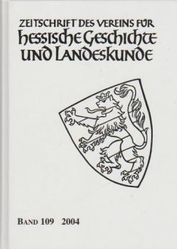 Zeitschrift des Vereins für hessische Geschichte und Landeskunde; Band 109.