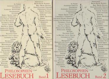 Philosophen-Lesebuch; 2 Bde.