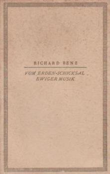 Vom Erden-Schicksal ewiger Musik.