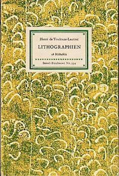 Lithographien. Mit 38 Bildtafeln. Nachwort von Gotthard Jedlicka (= Insel-Bücherei, Nr. 594);