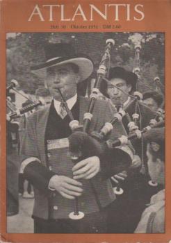 Atlantis. Länder, Völker, Reisen; XXIII. Jahr, Heft 10, Oktober 1951.