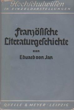 Französische Literaturgeschichte in Grundzügen.