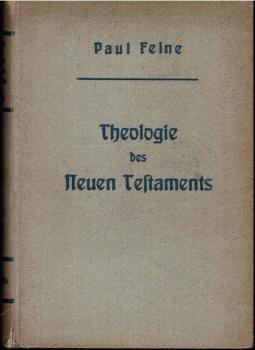 Theologie des Neuen Testaments.