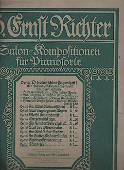 Salonkompositionen für Pianoforte.