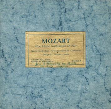 Eine Kleine Nachtmusik Serenade For Strings (K 525) [Vinyl]