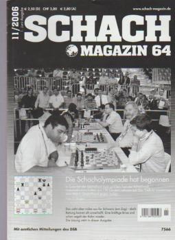Schach Magazin 64; 11/ 2006, 1. Juni - Ausgabe.