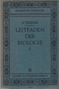 Leitfaden der Biologie für höhere Lehranstalten; Teil: 1., Für d. Mittelstufe.