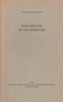 Einführung in die Semantik.