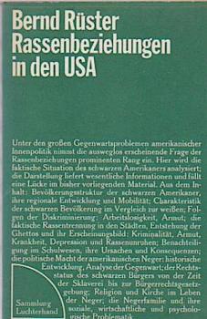 Rassenbeziehungen in den USA.